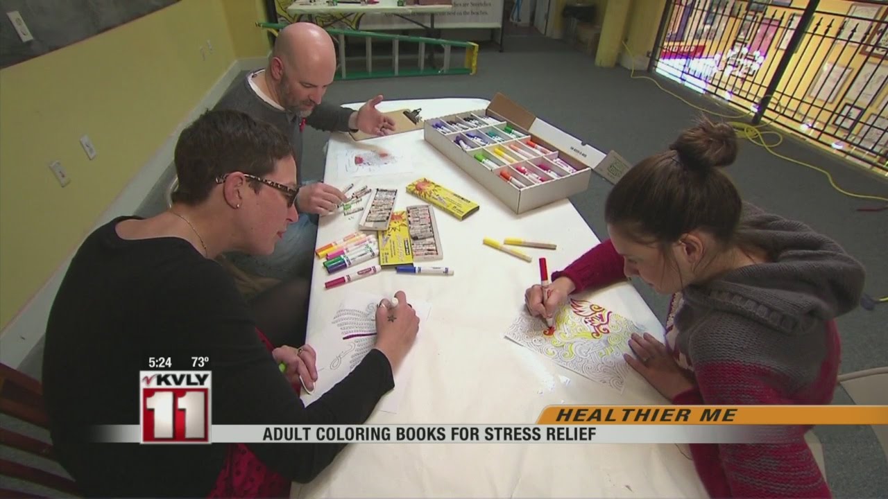 Adult Coloring Books For Stress Relief