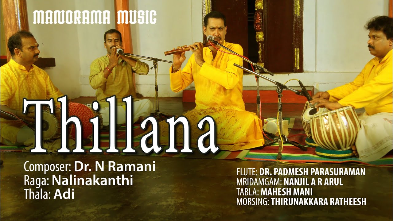 Thillana | Nalinakanthi | Dr.Padmesh Parasuraman on Flute |
