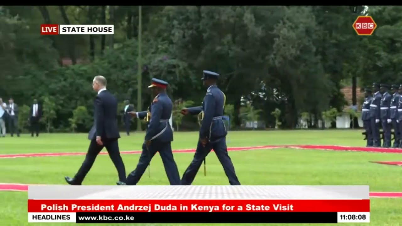 Polish President Andrzej Duda is in Kenya for a State Visit