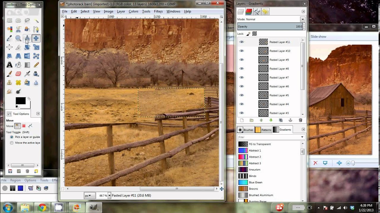 GIMP Tutorial - Removing an Object from an Image