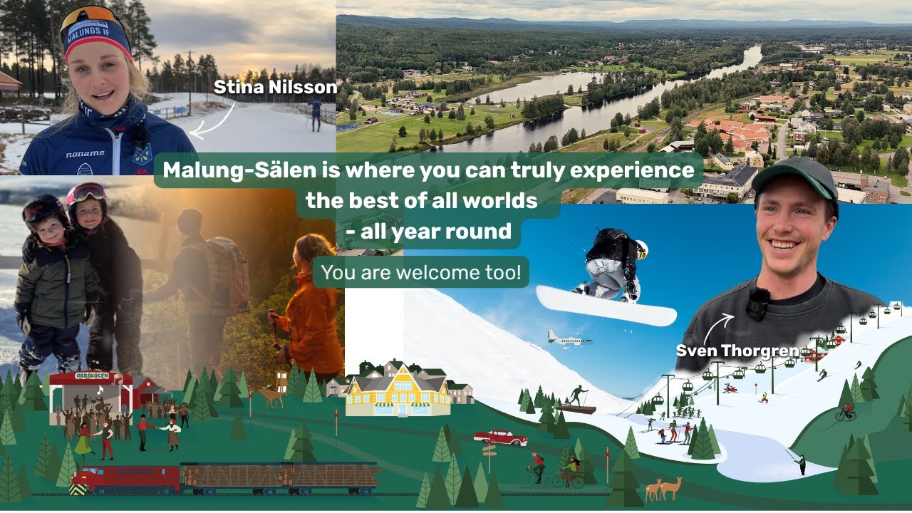 Live and dwell in Malung-Sälen!