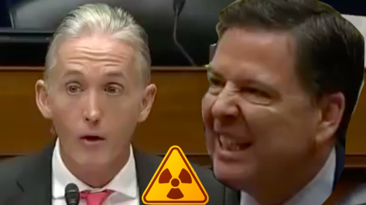 Trey Gowdy Pushes James Comey's Buttons! Comey Gets Pissed!