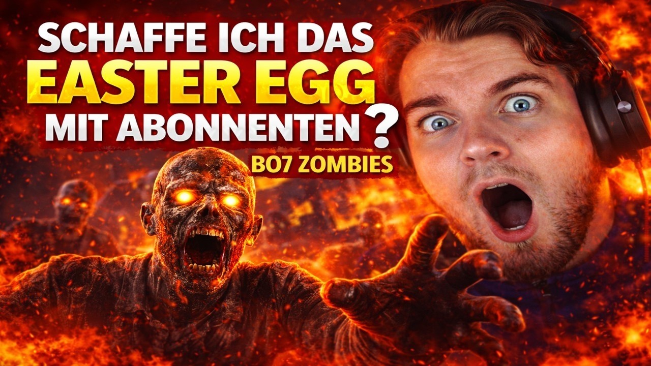 NIEMAND hat damit gerechnet! 😱 Ashes of the Damned Easter Egg mit Abonnent/BO7 Zombies