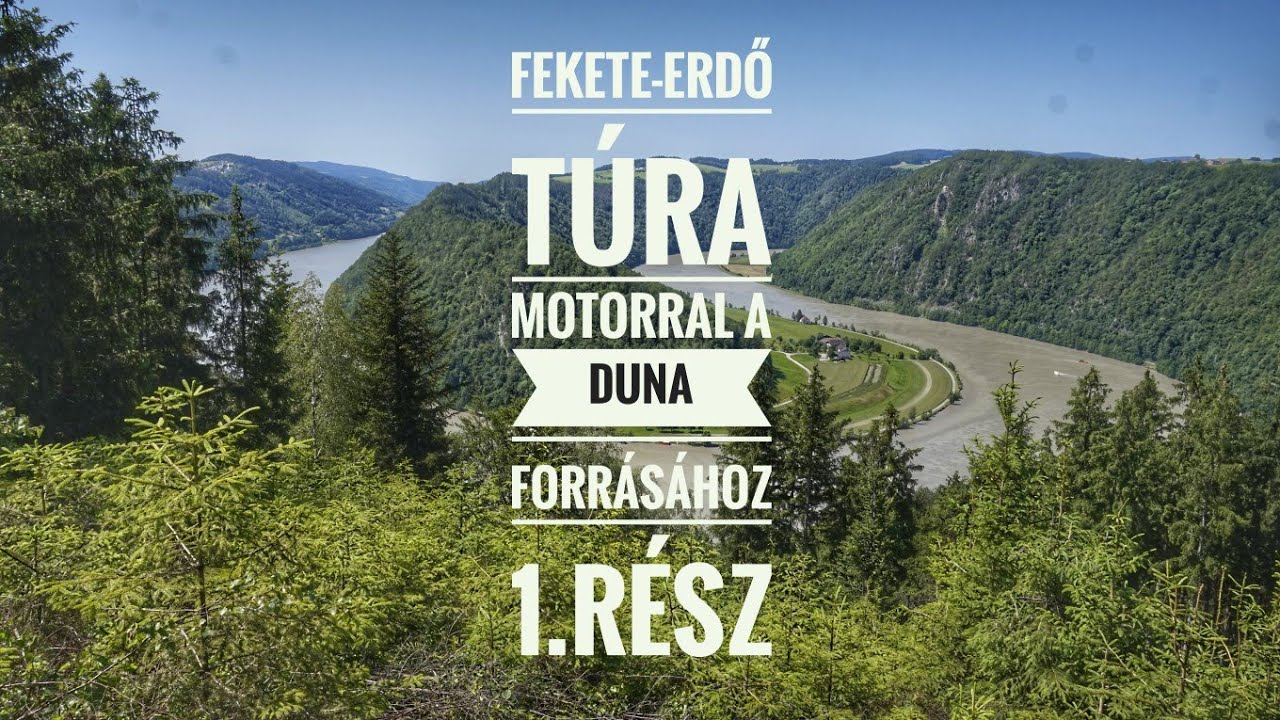 Fekete-erdő túra, motorral a Duna forrásához: 1.rész, Várak és templomok a Duna mentén!