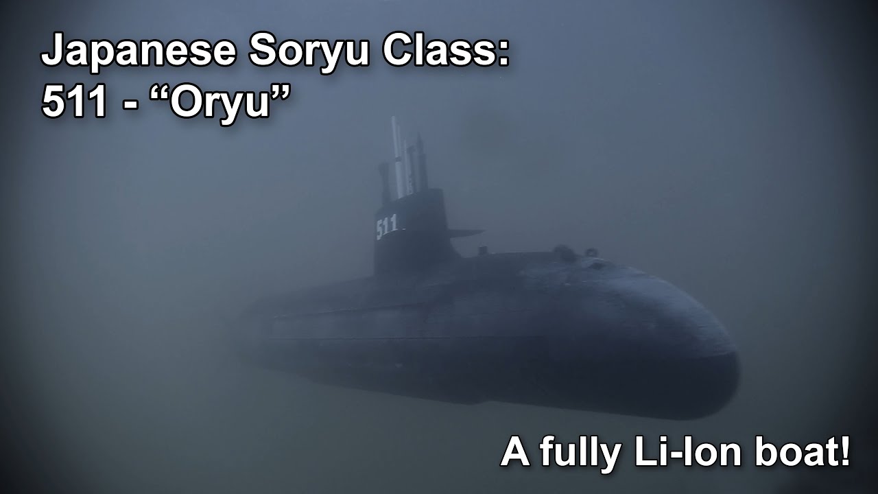 Soryu Class underwater footage