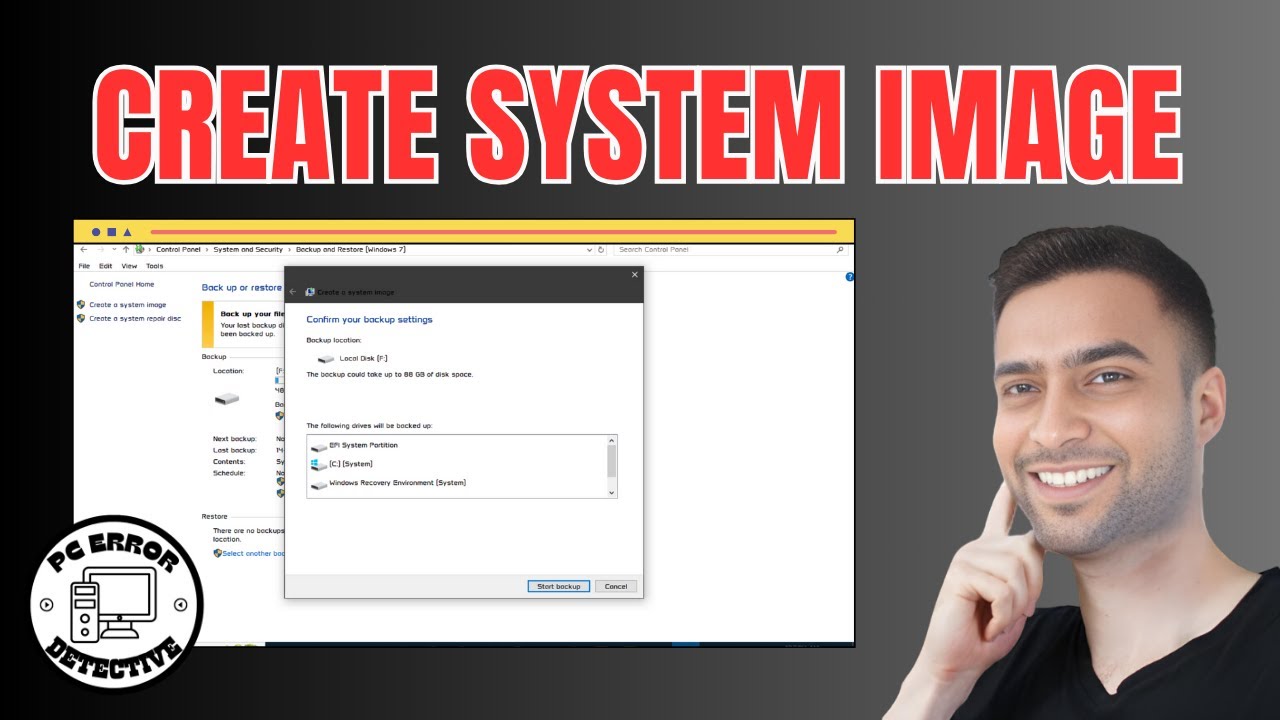 How to Create a System Image for Windows 10 or 11