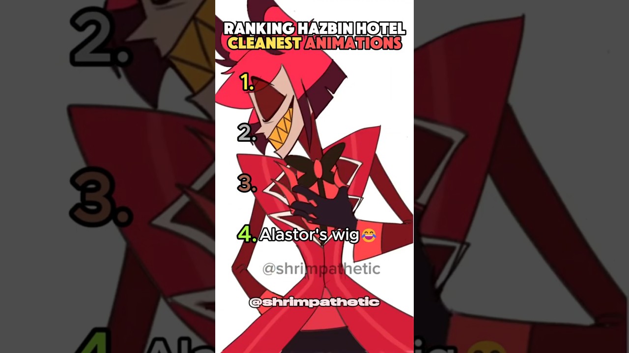 RANKING Cleanest Hazbin Hotel Animations 🔥👀 #animation