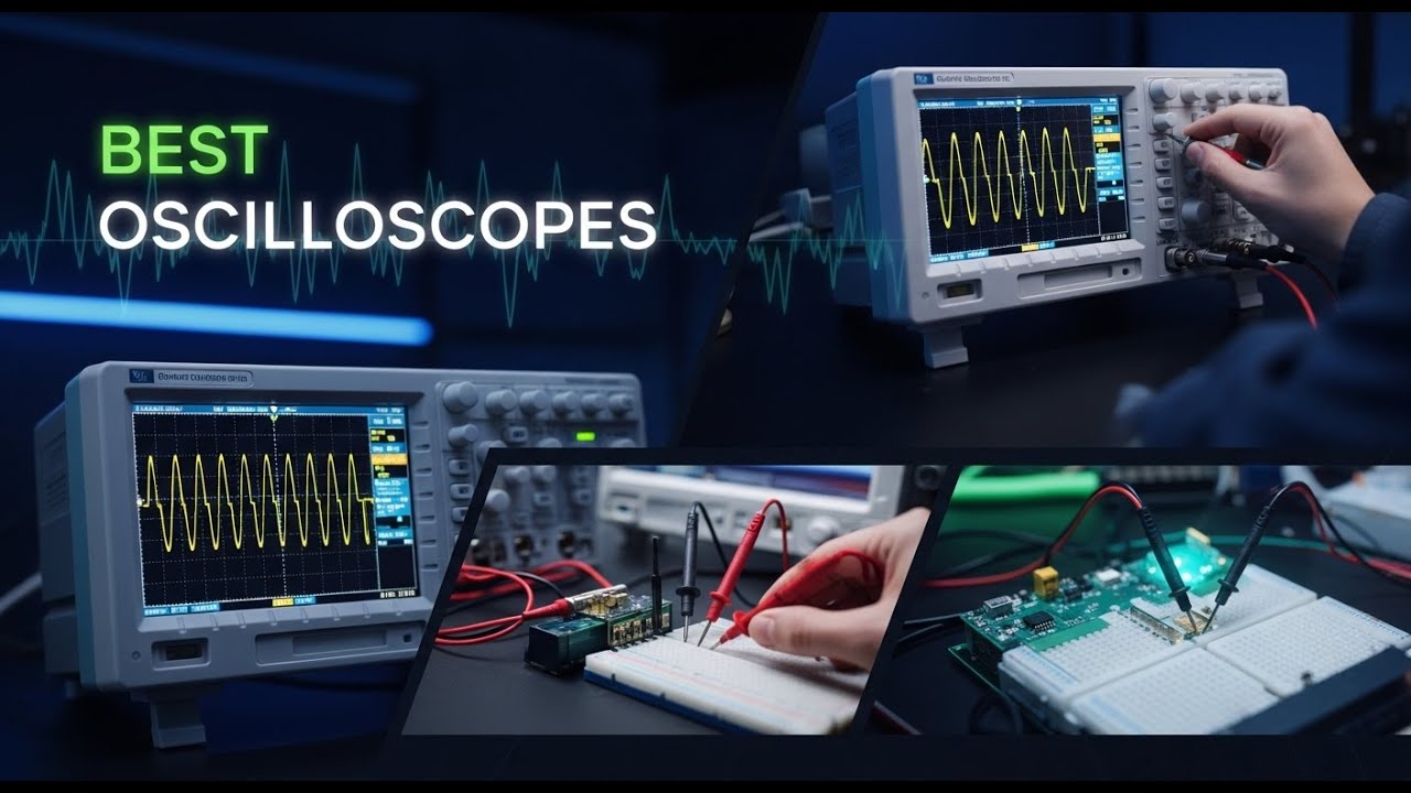 TOP 5 Best Oscilloscopes 2026 | Perfect Oscilloscope for Your Work!