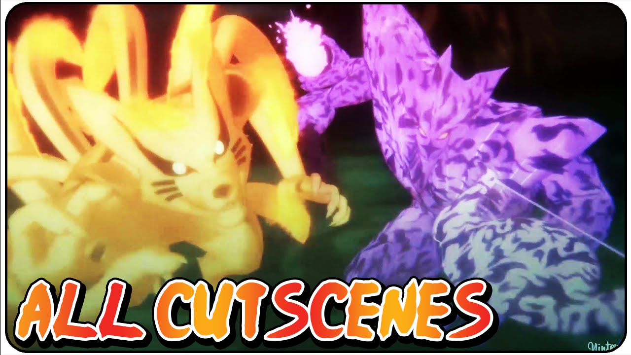 Naruto Shippuden Ultimate Ninja Storm 4 All Cutscenes