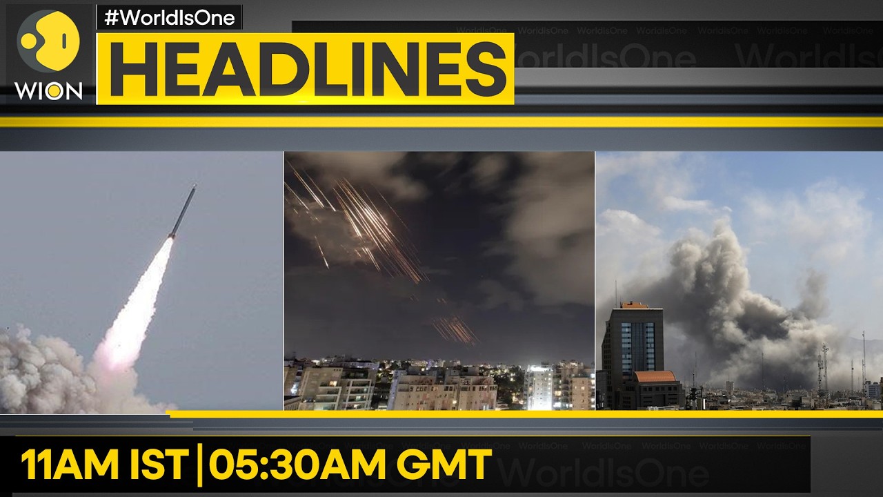Israel-Iran War: Israel Responds to Missile Attack From Iran | WION HEADLINES