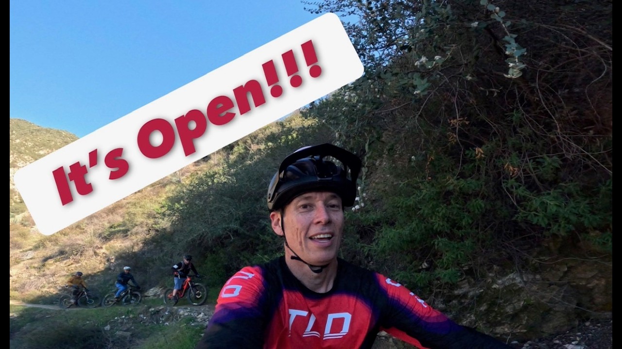 Sunset Trail Reopens 1yr After Eaton Fire!