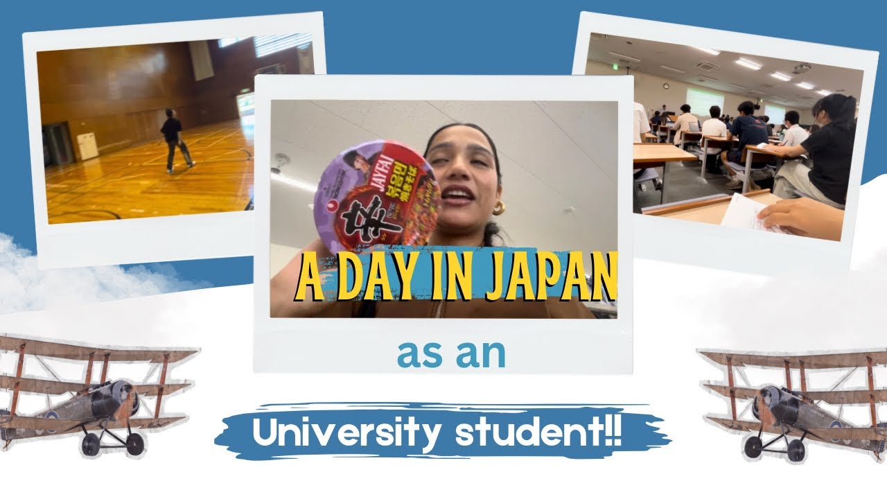 A Day in Japan as a University Student 🇯🇵✨