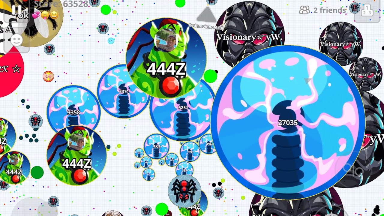 DESTROYING TEAMS (AGAR.IO MOBILE)