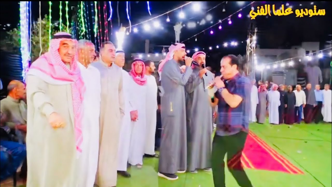 مجوز درازي على القصير من افراح الـ الغزاوي حوران شاعر المجوز خالدالزعبي والفنان بلال ومنذر الساعدي