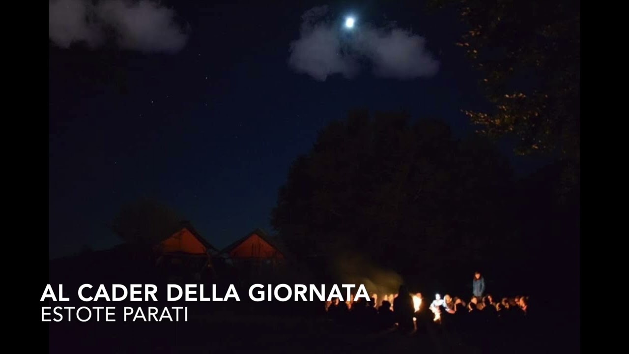 Al cader della giornata | Canto Scout