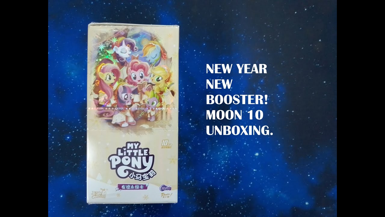 First unboxing of the new year: My little pony Moon 10!