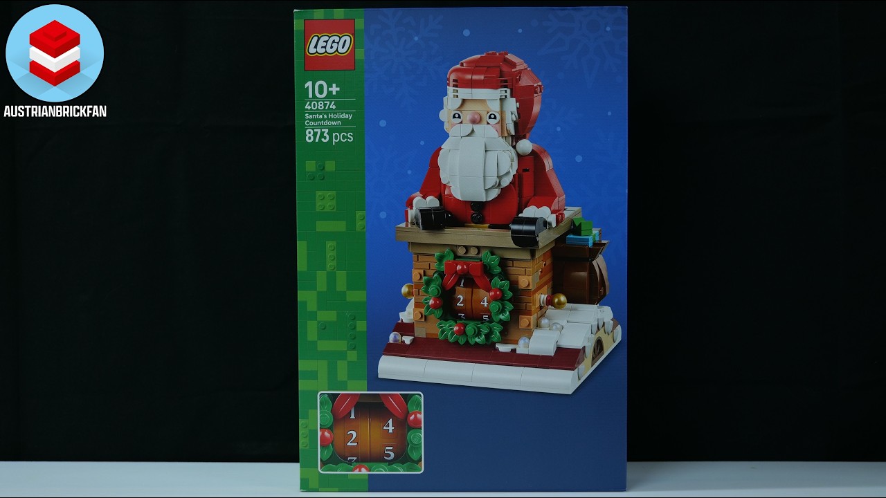 LEGO 40874 Świąteczne odliczanie z Mikołajem &ndash; Speed Build