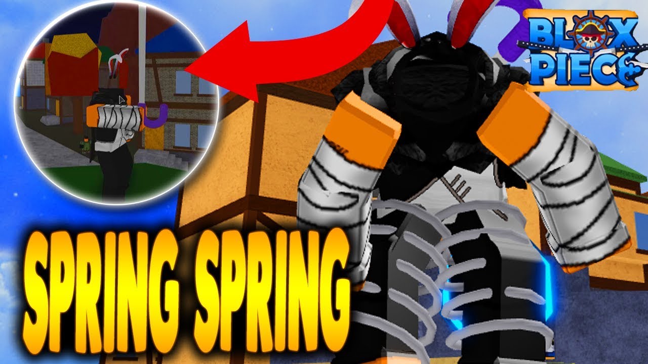 Spring Spring Devil Fruit! New Soul Cane Sword | Blox Piece in Roblox | iBeMaine