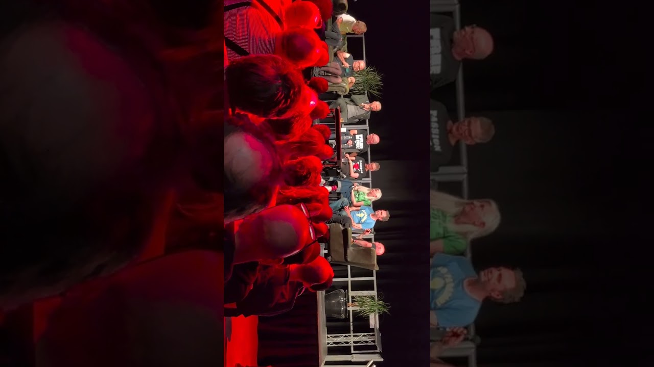 Chumbawamba (all 7 members) discussing their career, Rebellion Fest, Blackpool UK, 8 August 2025