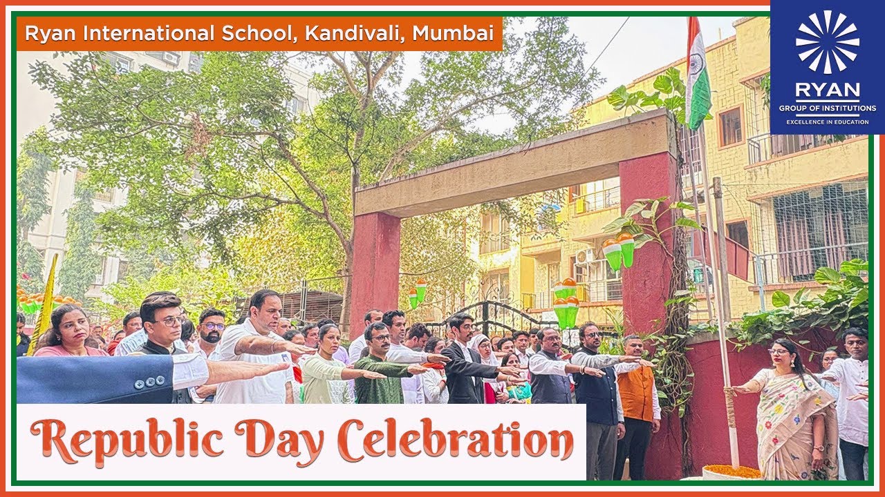 Republic Day Celebration at Ryan International School, Kandivali, Mumbai - 26 January 2026