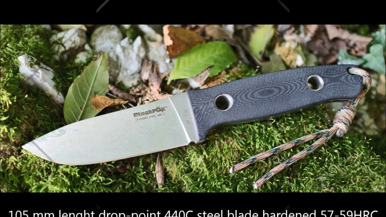 BlackFox VESUVIUS bushcraft knife