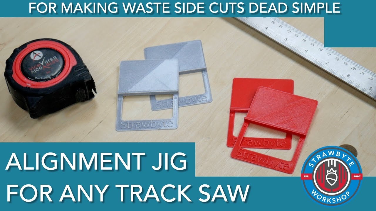 Accurate Waste Side Cuts | Simple Jig for Makita, Festool, Triton and Others | Kerf Maker