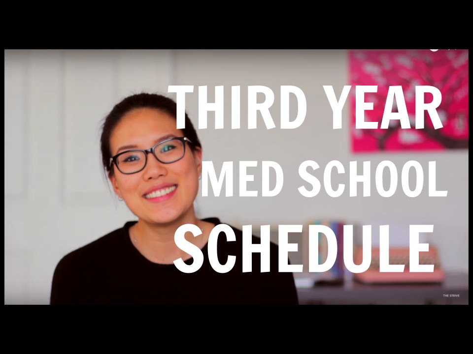 Third Year Medical School Schedule | Typical Schedule of a Medical School Student