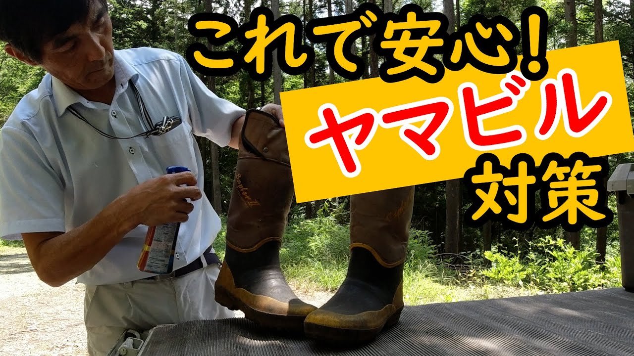 これで安心！ヤマビル対策｜林業｜林業試験場｜群馬県