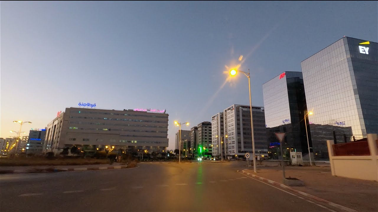 8PM In Highway A1, CUN, Tunisia 🇹🇳 4k
