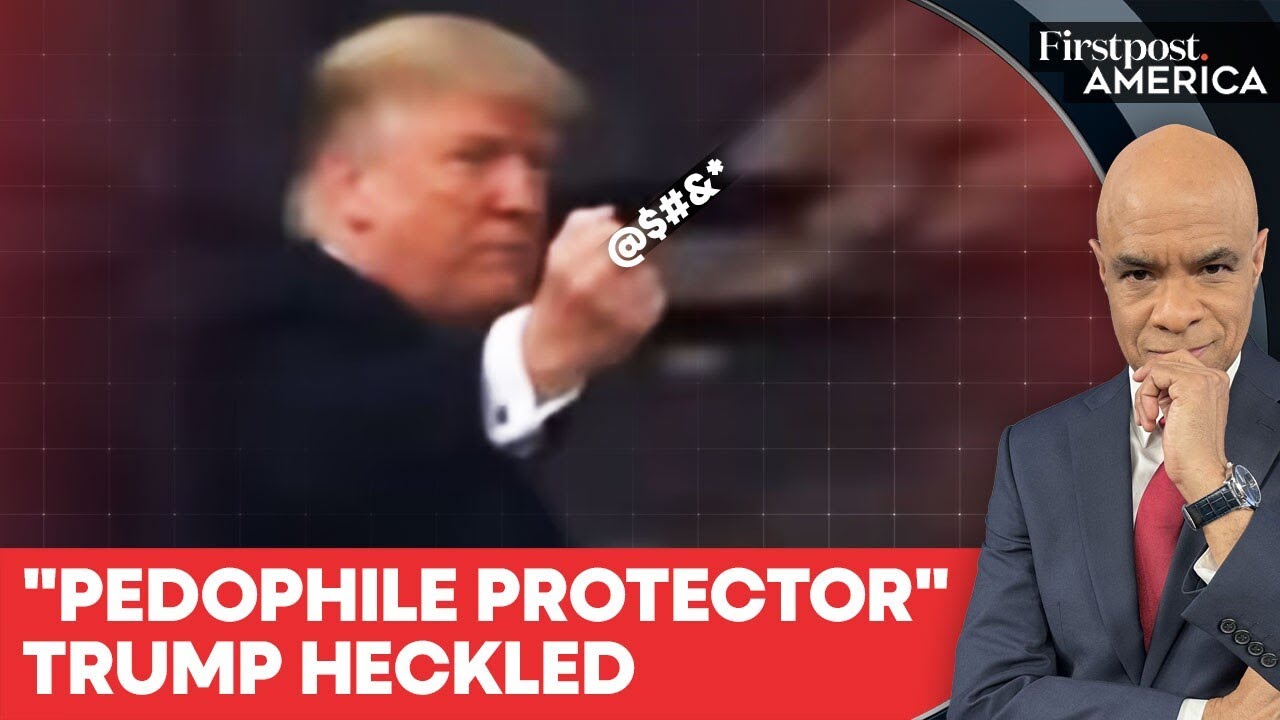Trump's Middle Finger Flash at Ford Worker in Michigan Goes Viral | Firstpost America | N18G&nbsp;