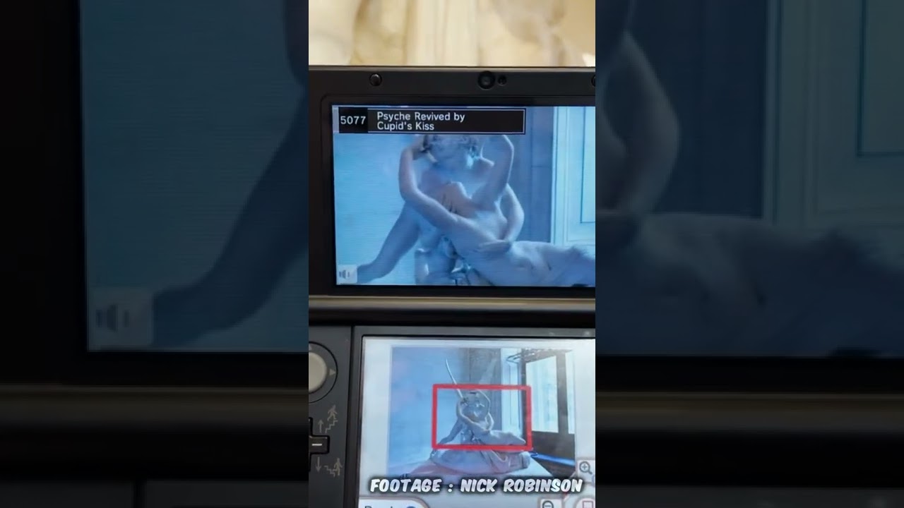 Visit the Louvre with Nintendo! #shorts