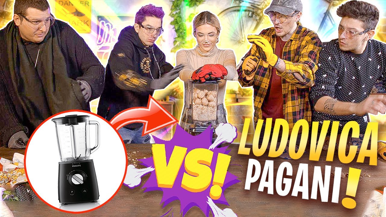 FRULLATORE SPACCA TUTTO VS LUDOVICA PAGANI! E' TORNATO!!