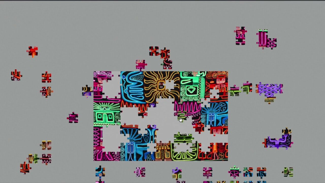 Peruvian embroidery Jigsaw Puzzle | Lofi | Peru