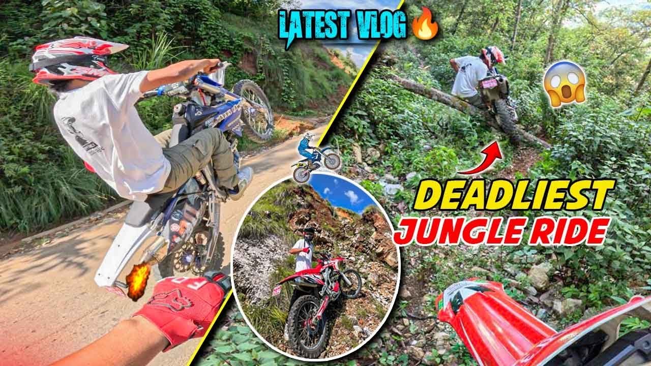 OUR LAST DESTINATION🥵JUNGLE RIDE WITH KANXA DAI😁 || MOTOVLOG
