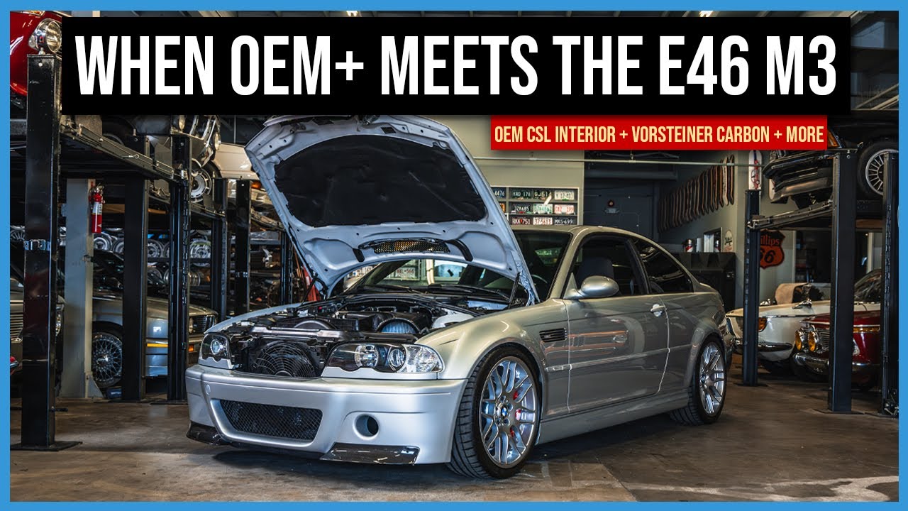 От стокового до CSL: как редкие детали изменили этот E46 M3!