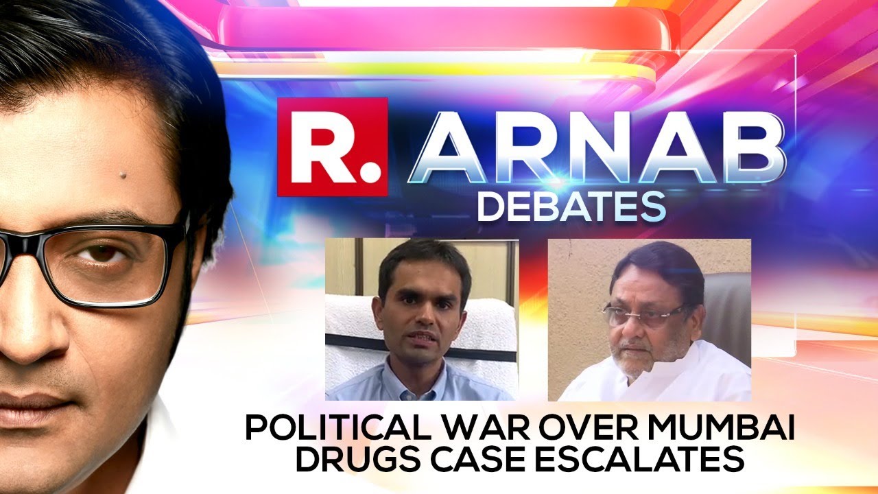 Political War Over Mumbai Drugs Case Escalates | Arnab Goswami Debates