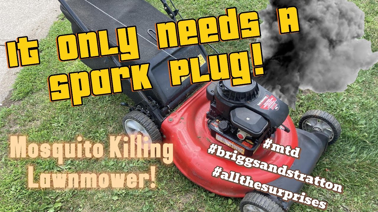 I Was Told It Only Needs A Spark Plug #doesnotrun #blowssmoke #mtd #lawnmower