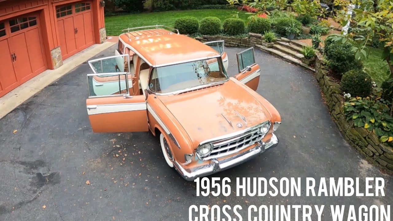 Full in depth review of 1956 HUDSON RAMBLER CROSS COUNTRY WAGON AKA NASH CROSS COUNTRY WAGON