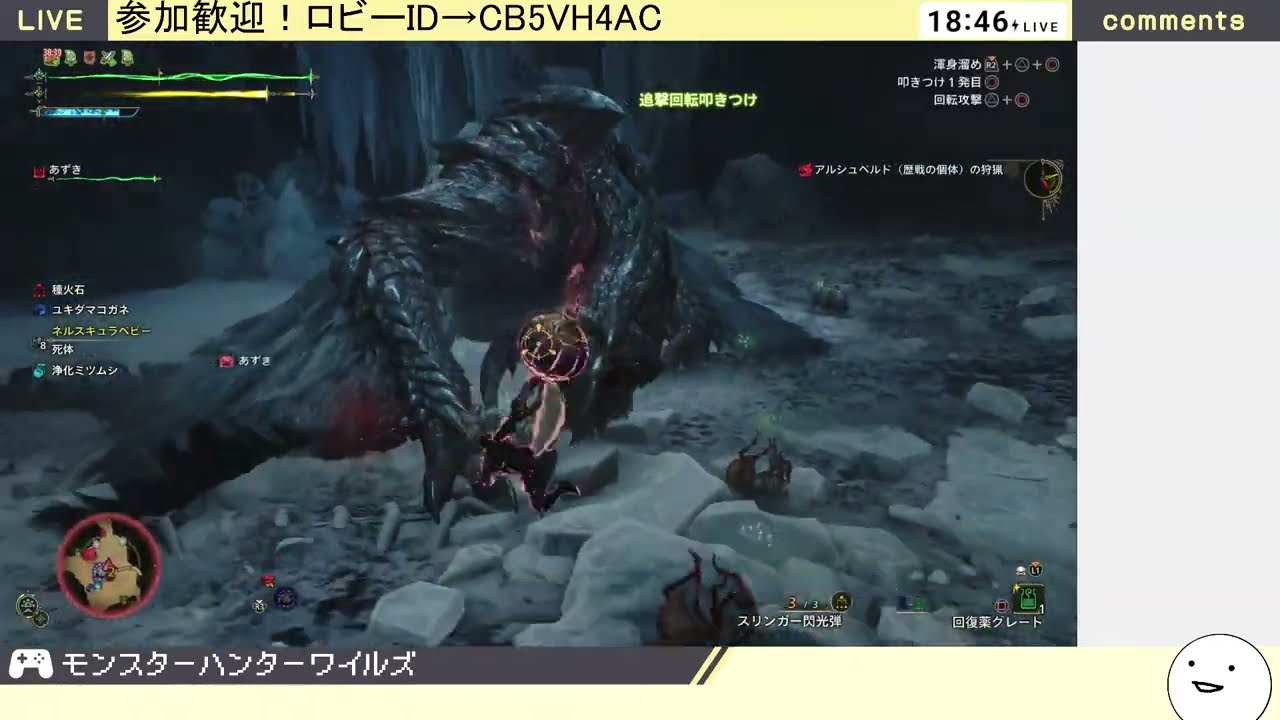 【参加歓迎】ハンマー練習ワイルズ【MHWilds】
