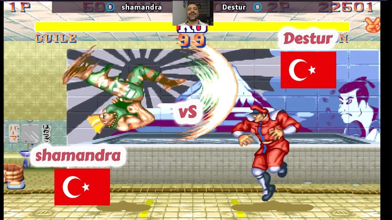 Street Fighter II: Champion Edition - Шамандра против Дестура - FT5 - 1080P/60FPS - 08.02.2026