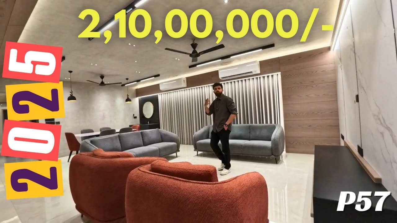 2376 CARPET || LAVISH FLAT || 4BHK || DECORA SKY HILL || RAJKOT || KALAWAD ROAD