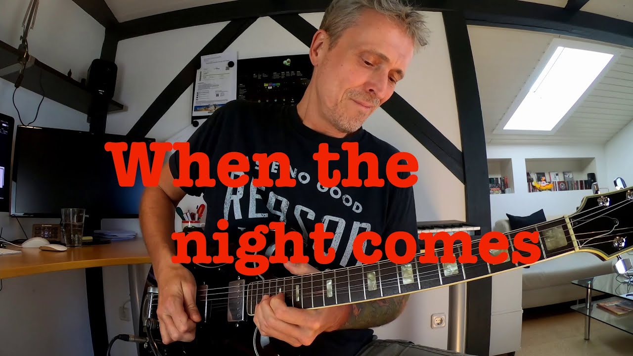 When The Night Comes - Joe Cocker (Guitar Cover)