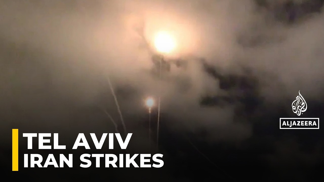Man, woman killed in Tel Aviv amid significant Iranian strike: AJE correspondent