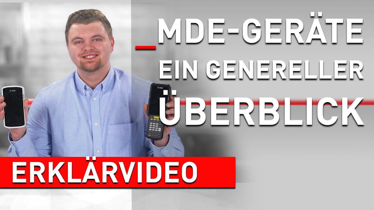 Was ist ein MDE-Gerät? | Marken und Anwendungsbeispiele | [Erklärvideo]