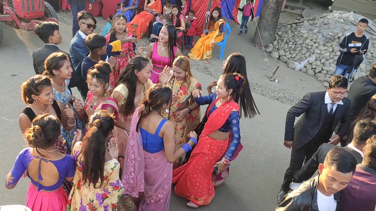 ThARU WEDDING DANCE AT CHITWAN