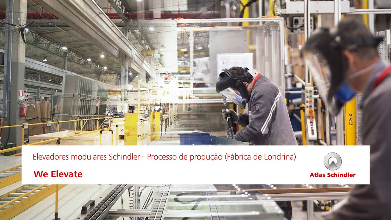 Elevadores modulares Schindler | Processo de Produção
