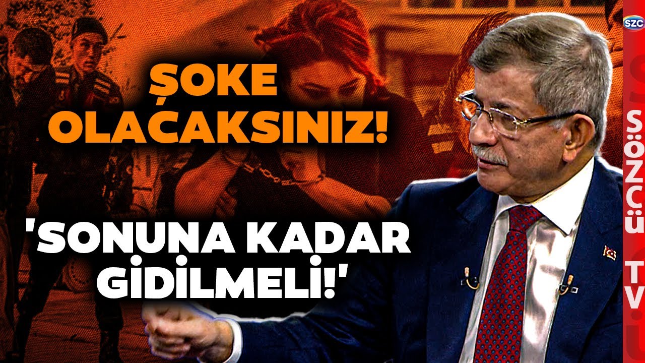 Ahmet Davutoğlu'ndan Tarihi Sözler! İsim İsim Sıraladı! Devlette Böyle Örgütlenmişler!