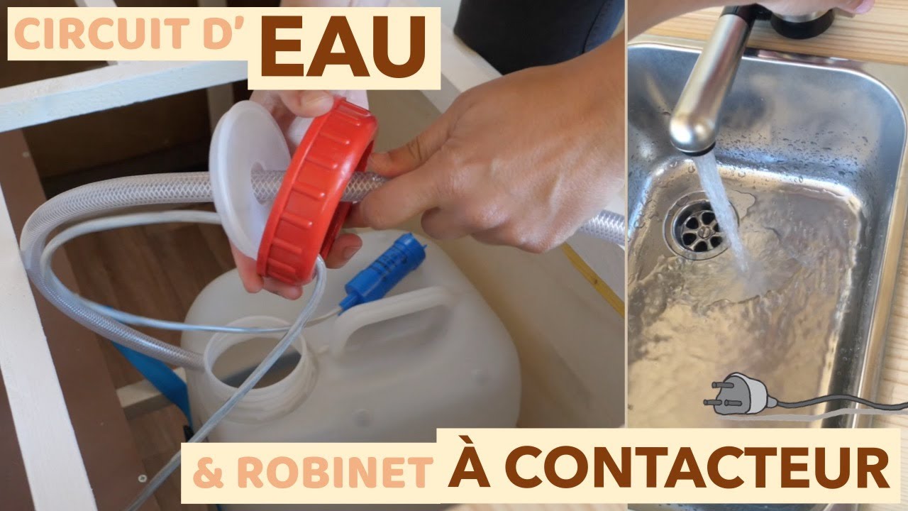 #13 Un syst&egrave;me d'eau SIMPLE et PAS CHER pour &ecirc;tre AUTONOME en fourgon am&eacute;nag&eacute; 💧