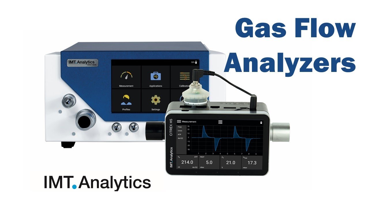 Gas Flow Analyzers and Ventilator Testers from IMT Analytics