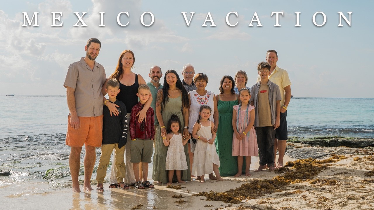 SURPRISE! We Took the Kids to Mexico! | Playa del Carmen Family Vlog 🇲🇽